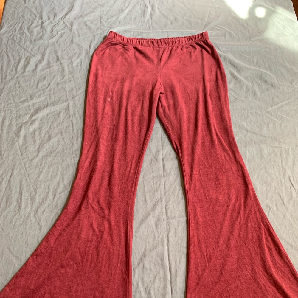 Burgundy Bell Bottoms/ Flares